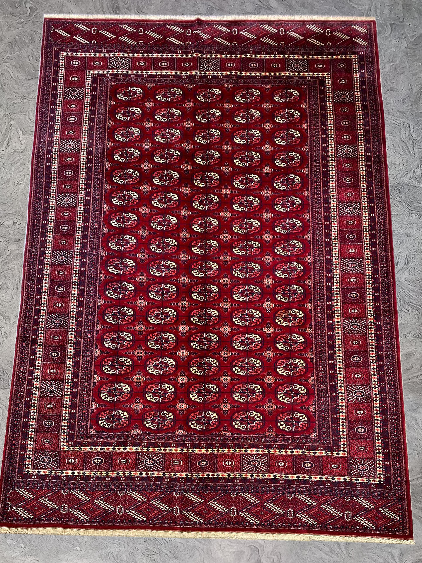 Tappeto Bukhara Royal 272x187 cm Tappeto Bukhara Royal usato 272x187 cm codice 1418b
