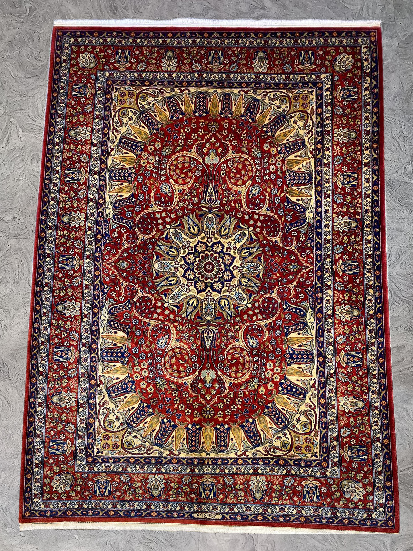 Tappeto Erivan 277x190 cm Tappeto Erivan usato 277x190 cm codice 1701b